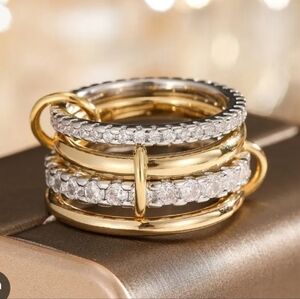 Mix Medal Interlocking Ring